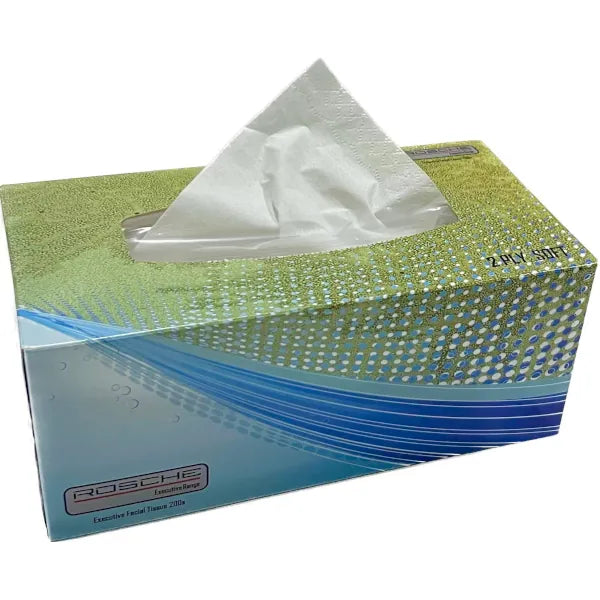 Rosche 2 Ply Facial Tissue - 32pks x 200 sheets
