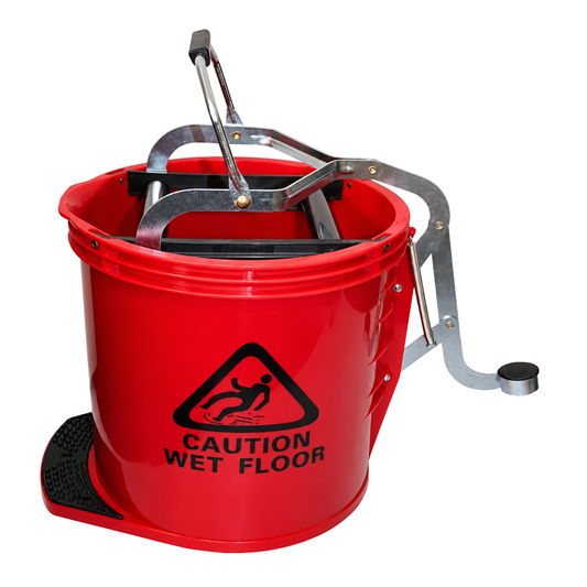 Wringer Mop Bucket Red
