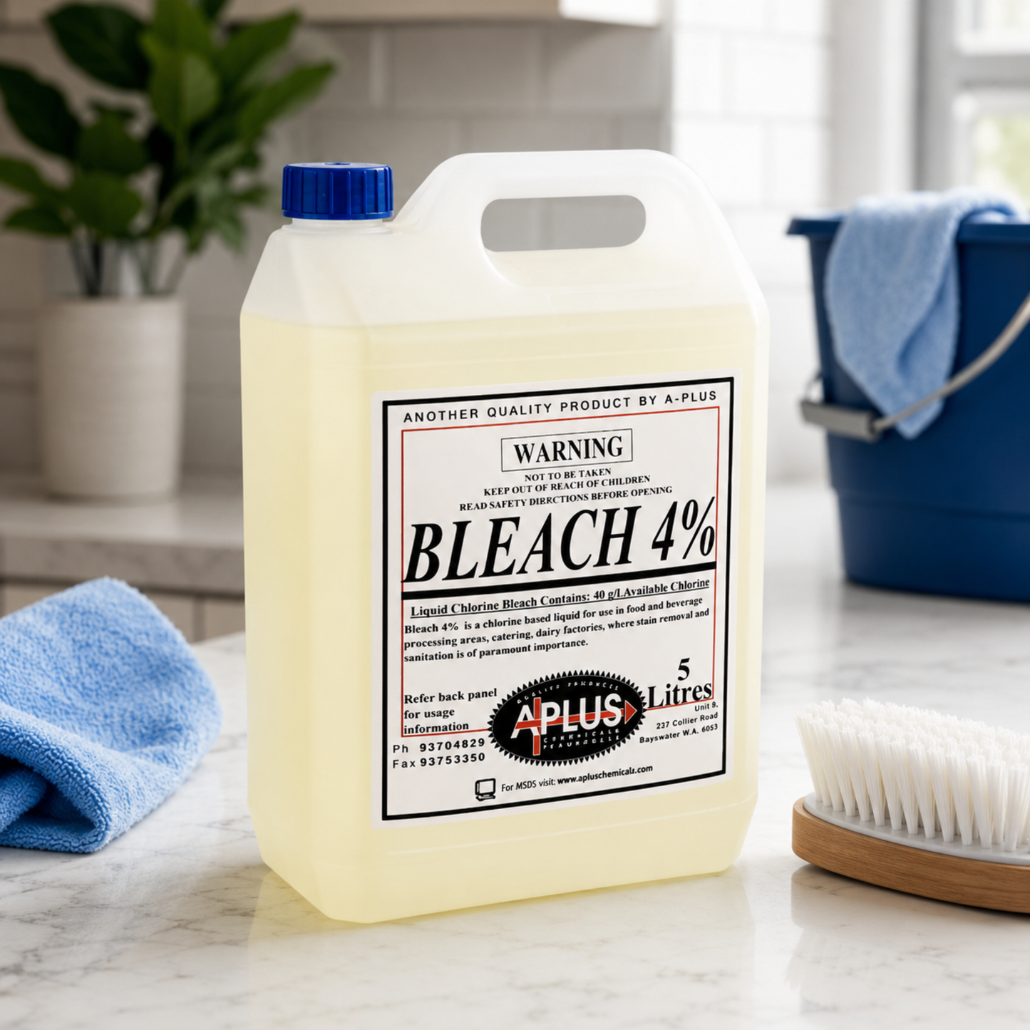 APlus 4% Bleach 5L
