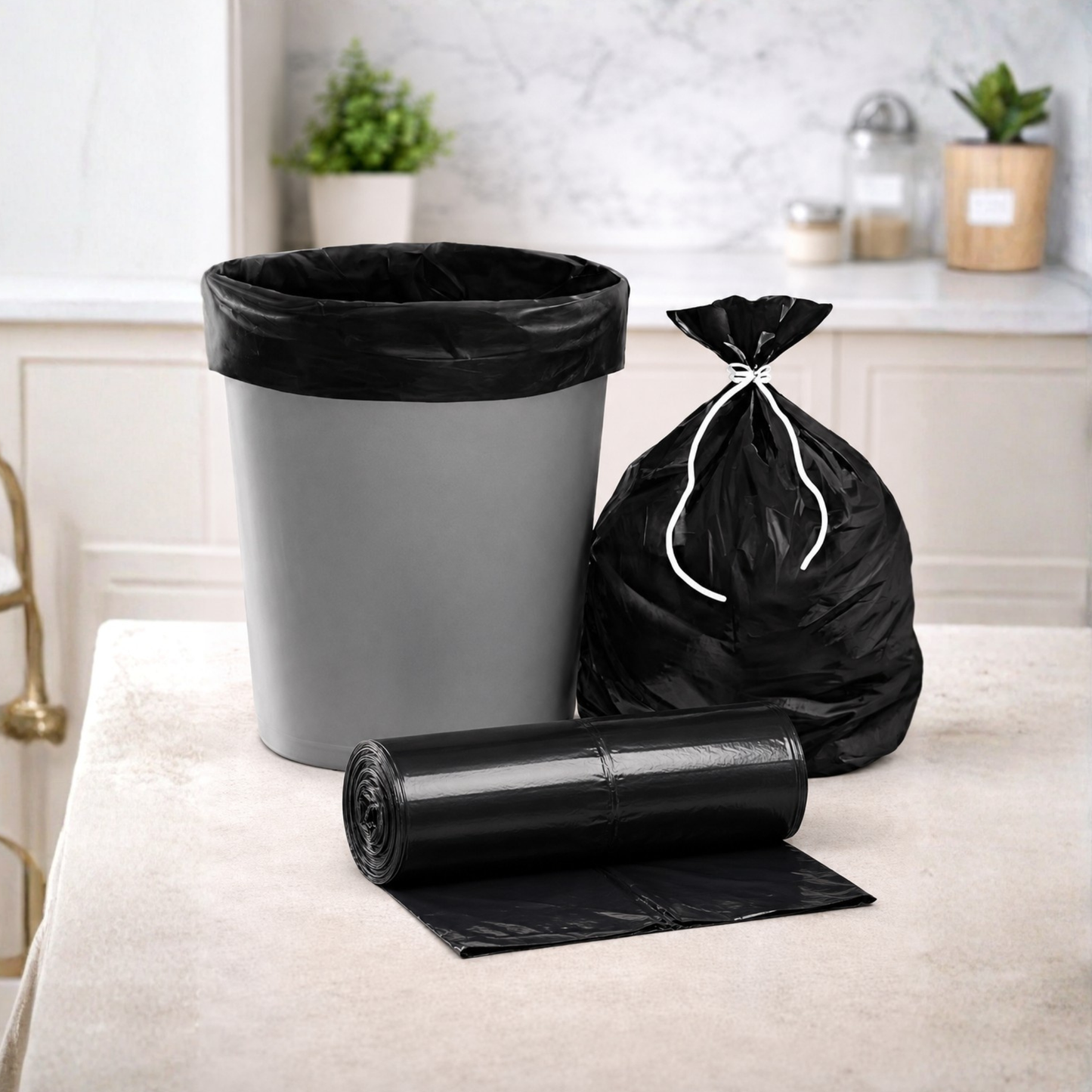 Black Heavy Duty 120L Bin Liner