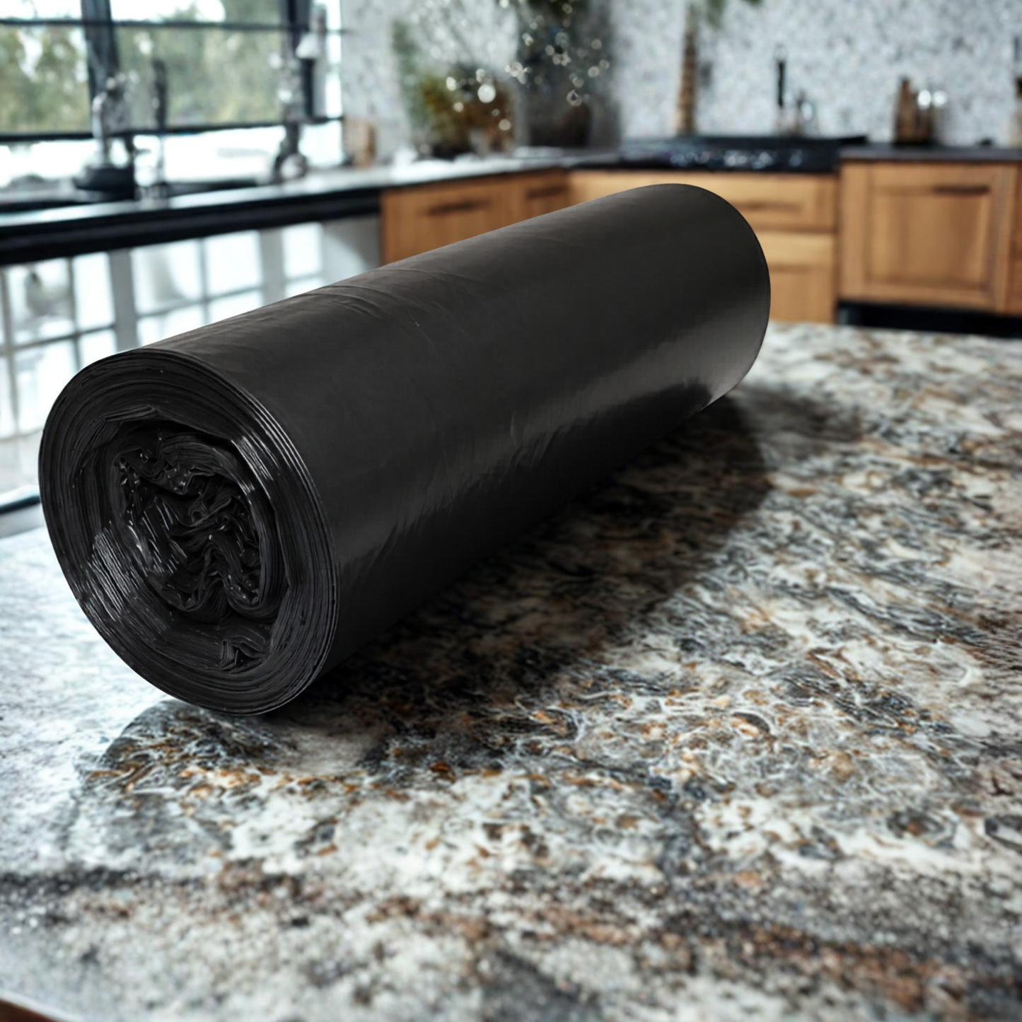 Black Heavy Duty 80L Bin Liner
