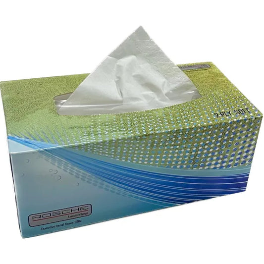 Rosche 2 Ply Facial Tissue - 32pks x 200 sheets