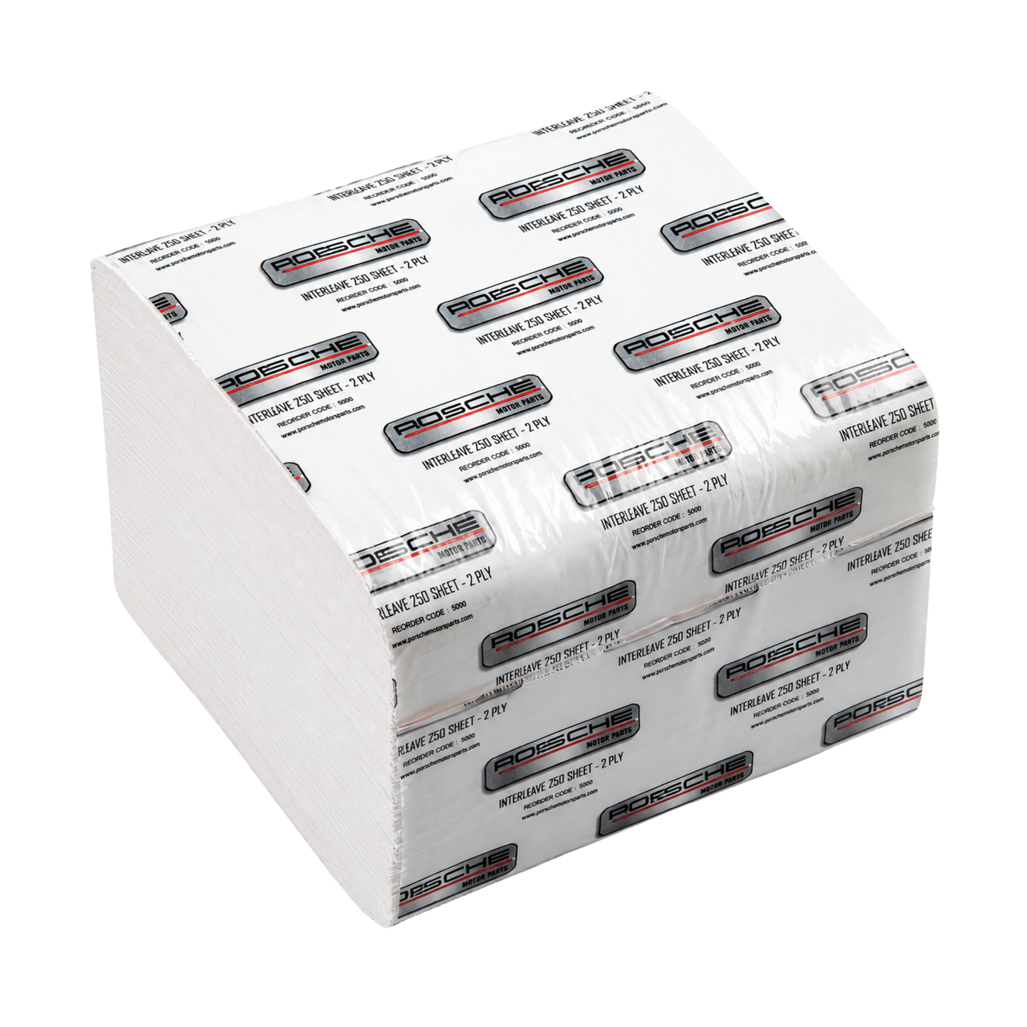Rosche Interleave Tissue Edge Embossed 2 ply