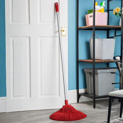 Stainless Steel Mop Handle Red
