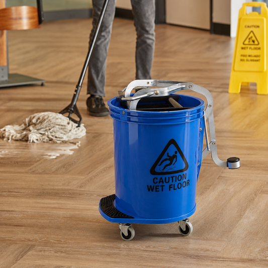 Wringer Mop Bucket Blue